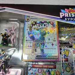Pokemon TCG Scarlet and Violet Prismatic Evolutions Premium Figure Collection - Image 3