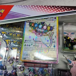 Pokemon TCG Scarlet and Violet Prismatic Evolutions Premium Figure Collection - Image 4