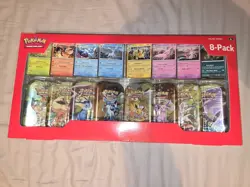 Pokemon TCG Prismatic Evolutions Costco Mini Tins 8 Pack - New & Sealed ? - Image 1
