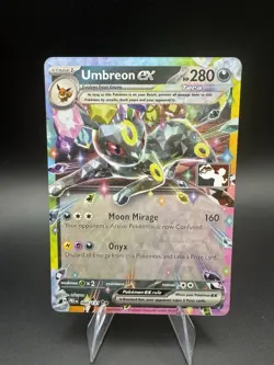 Prismatic Umbreon ex 060/131 Pokemon Play! Prize Pack Series 7 League Stamp - NM - Image 1