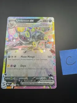 Prismatic Umbreon ex 060/131 Pokemon Play! Prize Pack Series 7 League Stamp - NM - Image 4