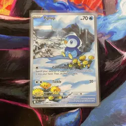 Pokemon TCG - Piplup Illustration Rare - Phantasmal Flames 98/94 NM - Image 1