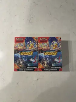 Pokemon Scarlet & Violet Surging Sparks Booster Bundle LOT OF 2 Brand New Sealed - Image 1