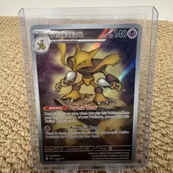 Alakazam Black Star Promo Holo 009 Mega Evolution Pokemon TCG Near Mint - Image 3