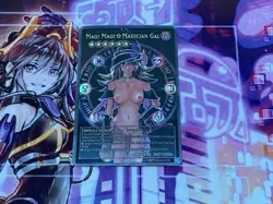 Dark Magician Girl Sexy Card Holo Anime Yugioh Art Rare Secret DMG Cute Alt Art - Image 1