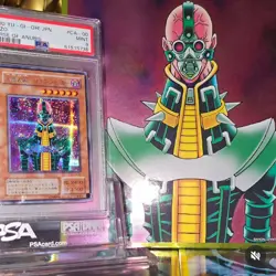 Yu-Gi-Oh! 2000 JINZO CA-00 PSA 9 SECRET RARE - Image 2