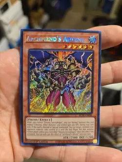 Yugioh! | Archfiend’s Advent BLTR-EN046 1st Edition Secret Rare NM - Image 1