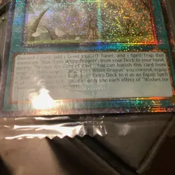 Wishes for Eyes of Blue (Quarter Century Secret Rare) SDWD-EN042 Structure Deck: - Image 2