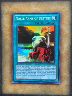 Yugioh Noble Arms of Destiny LTGY-EN087 Super Rare 1st Ed NM - Image 1