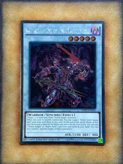 Yugioh Ignoble Knight of High Laundsallyn NKRT-EN036 Platinum Rare NM - Image 1
