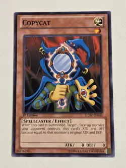 Copycat LCJW-EN045 Yugioh Legendary Collection 4: Joey's World 1st Edition NM - Image 1