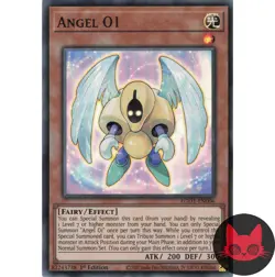 Yugioh Angel O1 EG01-EN006 Super Rare 1st Edition NM - Image 1