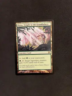 Okina, Temple to the Grandfathers [Champions of Kamigawa] Magic MTG Cards LP/MP - Image 1