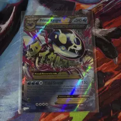 Pokemon TCG Primal Kyogre EX Card XY Primal Clash Ultra Rare, Card 55/160 - Image 1