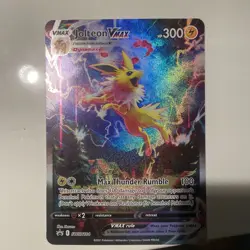 Jolteon VMAX SWSH184 SWSH: Sword & Shield Promo Cards Holo Pokemon English MINT - Image 1