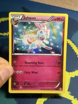 Sylveon 30/30 Xy Trainer Kit: Sylveon & Noivern Holo Rare Pokemon Card - Image 3
