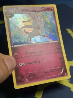 Sylveon 30/30 Xy Trainer Kit: Sylveon & Noivern Holo Rare Pokemon Card - Image 4