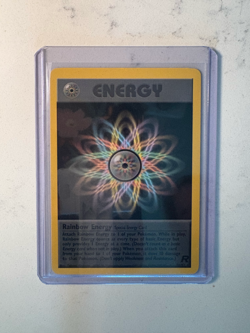 Rainbow Energy 80/82 Normal Unlimited Lightly Played Team Rocket Pokemon Card - Image 1