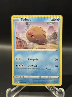 Swinub 31/189 CRIMP ERROR Astral Radiance Pokemon Card - Image 1