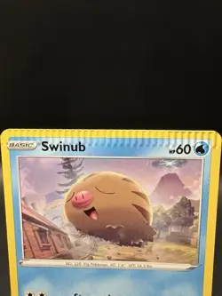 Swinub 31/189 CRIMP ERROR Astral Radiance Pokemon Card - Image 2
