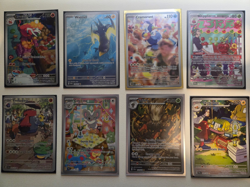 38 Illustration rare pokemon cards, multiple sets, excellent condition - Image 1