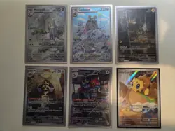 38 Illustration rare pokemon cards, multiple sets, excellent condition - Image 5