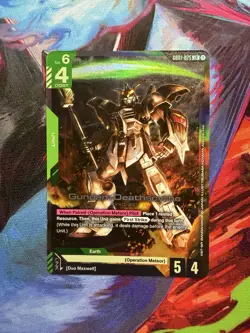 Gundam Card Game Deathscythe LR English GD01-025 LR Newtype Rising Gundam TCG - Image 1