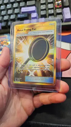 Pokemon Card Metal Frying Pan SM Forbidden Light Secret Rare 144/131 023 💎NM💎 - Image 1