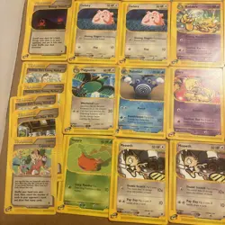 Pokemon E Reader Expedition Base Set Lot Of 52 Cards LP/MP/HP Common Uncommon - Image 5