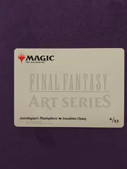 MTG Final Fantasy Art Series Astrologian's Planisphere x1 NM Art Card - Image 2