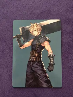 Cloud, Ex-Soldier Magic the Gathering Final Fantasy Art Series 50/53 FFVII - Image 1