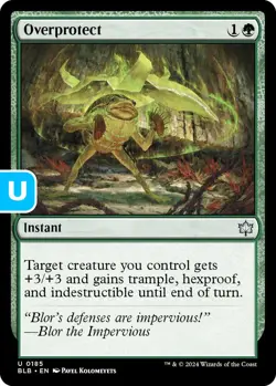 MTG Overprotect BloomBurrow Uncommon Instant NM - Image 1