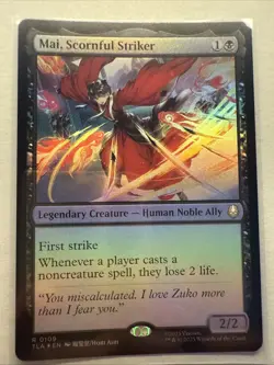 Mai, Scornful Striker - #109 Foil - Avatar: The Last Airbender - Mtg - Image 1