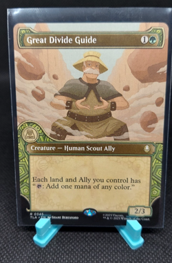Great Divide Guide R 0345 Showcase MTG Avatar: the Last Airbender Regular - Image 1
