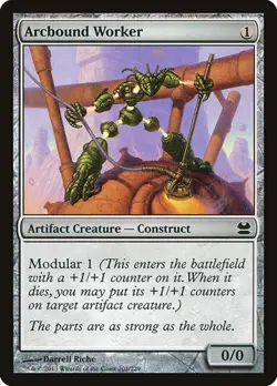 Arcbound Worker - Foil MMA LP MTG - Image 1