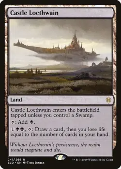 Castle Locthwain Throne of Eldraine NM MTG Non-Foil - Image 1