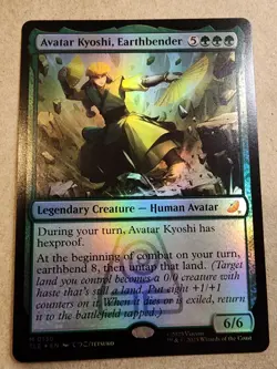 Avatar Kyoshi, Earthbender - #130 Foil - Avatar: The Last Airbender - Mtg - Image 1