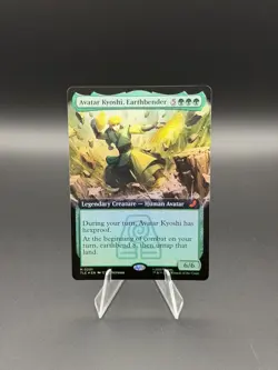 Avatar Kyoshi, Earthbender (Extended Art Foil) 0201 TLA - MTG - NM - Image 1