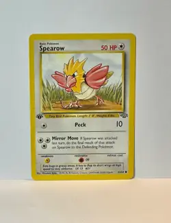 Spearow 1st Edition Pokemon Jungle #62 1999 NM - Image 1