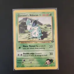 Giovanni's Nidoran 75/132 Nidorina 44/132 Nidoqueen 23/132 Pokemon Gym Challenge - Image 2