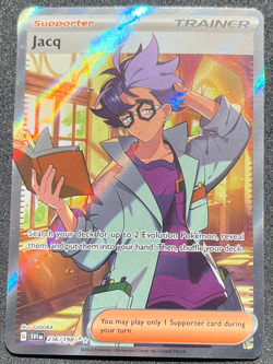 Jacq Pokemon Scarlet & Violet Base Set 236/198 Full Art Ultra Rare NM - Image 1