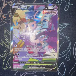 Pokemon TCG: Mew V Alternate Full Art (251/264) Fusion Strike English Mint TCG - Image 1