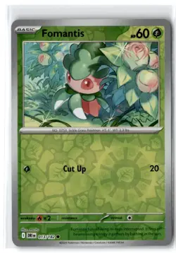 2025 Scarlet & Violet Series - Destined Rivals Fomantis #13 Common Reverse Holo - Image 1