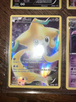Pokemon Black And White And XY Full art Lot of 8 NM Jirachi XY112 Celebi XY111 - Image 2