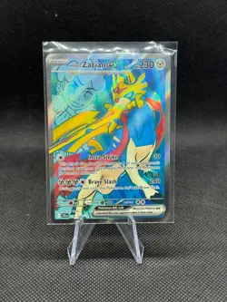 2025 Pokemon Journey Together Ultra Rare Hop's Zacian ex 176/159 - Image 1