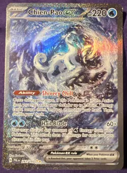 Pokemon Chien-Pao ex 261/193 SV Paldea Evolved Special Illustration Rare - Image 1