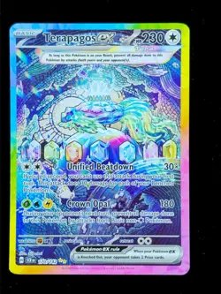 Terapagos ex 170 Pokemon Stellar Crown SCR 2024 NM 🔥🔥🔥 - Image 1