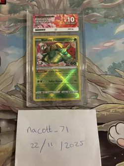 Pokemon TCG - Radiant Venusaur 004/078 - Pokemon GO - Ace 10 - Image 1