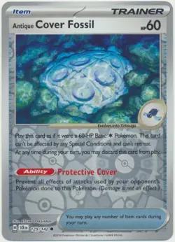 ANTIQUE COVER FOSSIL 129/142 STELLAR CROWN POKEMON (REVERSE HOLO, NM) - Image 1