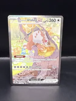 Pokemon Bloodmoon Ursaluna ex 216/167 Sv06: Twilight Masquerade Holo - Image 3